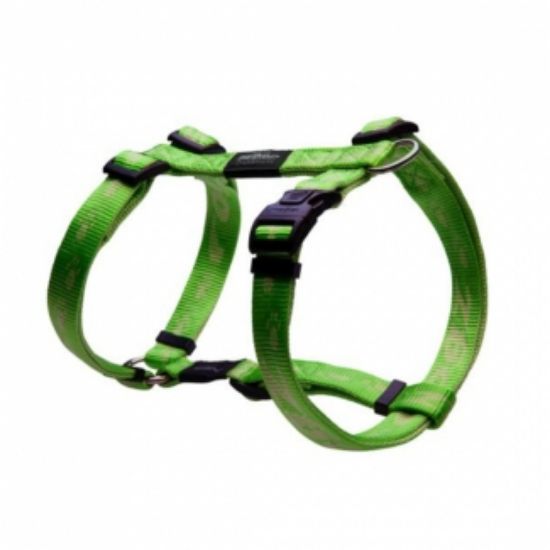 Rogz Matterhorn Dress Harness Medium -Нагръдник за кучета с вратна обиколка от 28 до 46см. и гръдна от 32 до 52 см. зелен