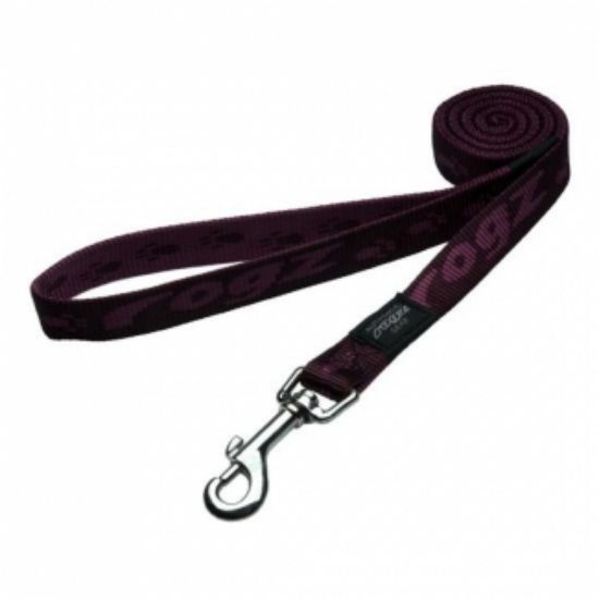 Rogz Alpinist Fixed Lead XX-Large-Повод за кучета, 40мм/-50 см., лилав