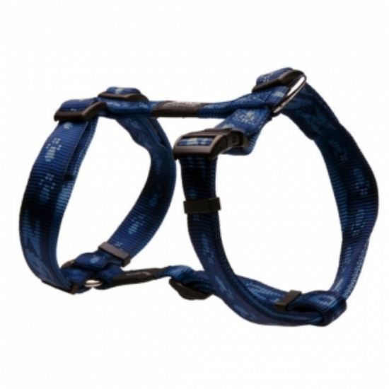 Rogz Alpinist H-Harness Large-Нагръдник за кучета с вратна обиколка 29 до 64 см. и гръдна 45 до 75 см. син