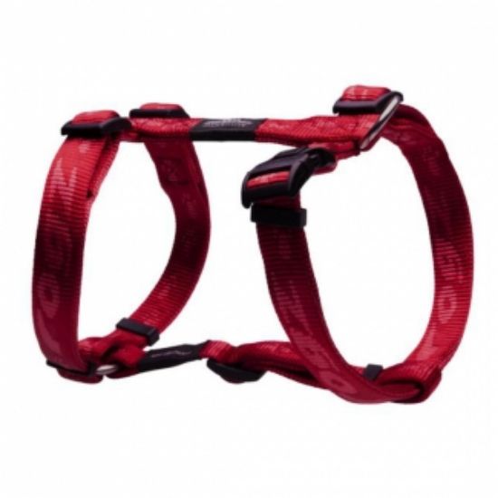 Rogz Alpinist H-Harness Large-Нагръдник за кучета с вратна обиколка 29 до 64 см. и гръдна 45 до 75 см. червен