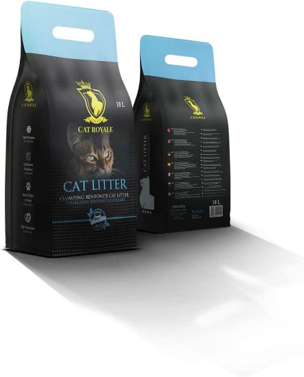 Снимка на Geoclay Cat Royale - Висококачествен бял бентонит за котешка тоалетна без аромати, 10 кг.